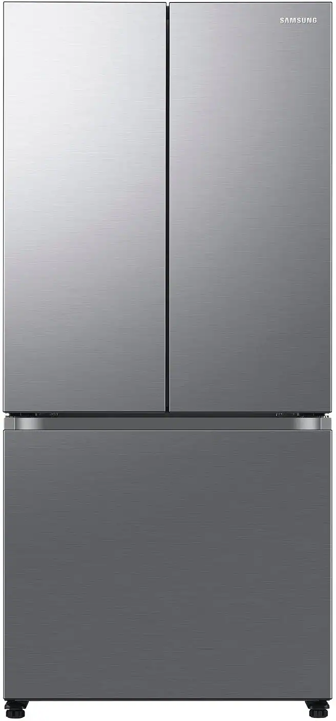 Samsung 17.5 Cu. Ft. 3-Door French Door Counter Depth Smart Refrigerator with Twin Cooling Plus - Stainless Steel Look