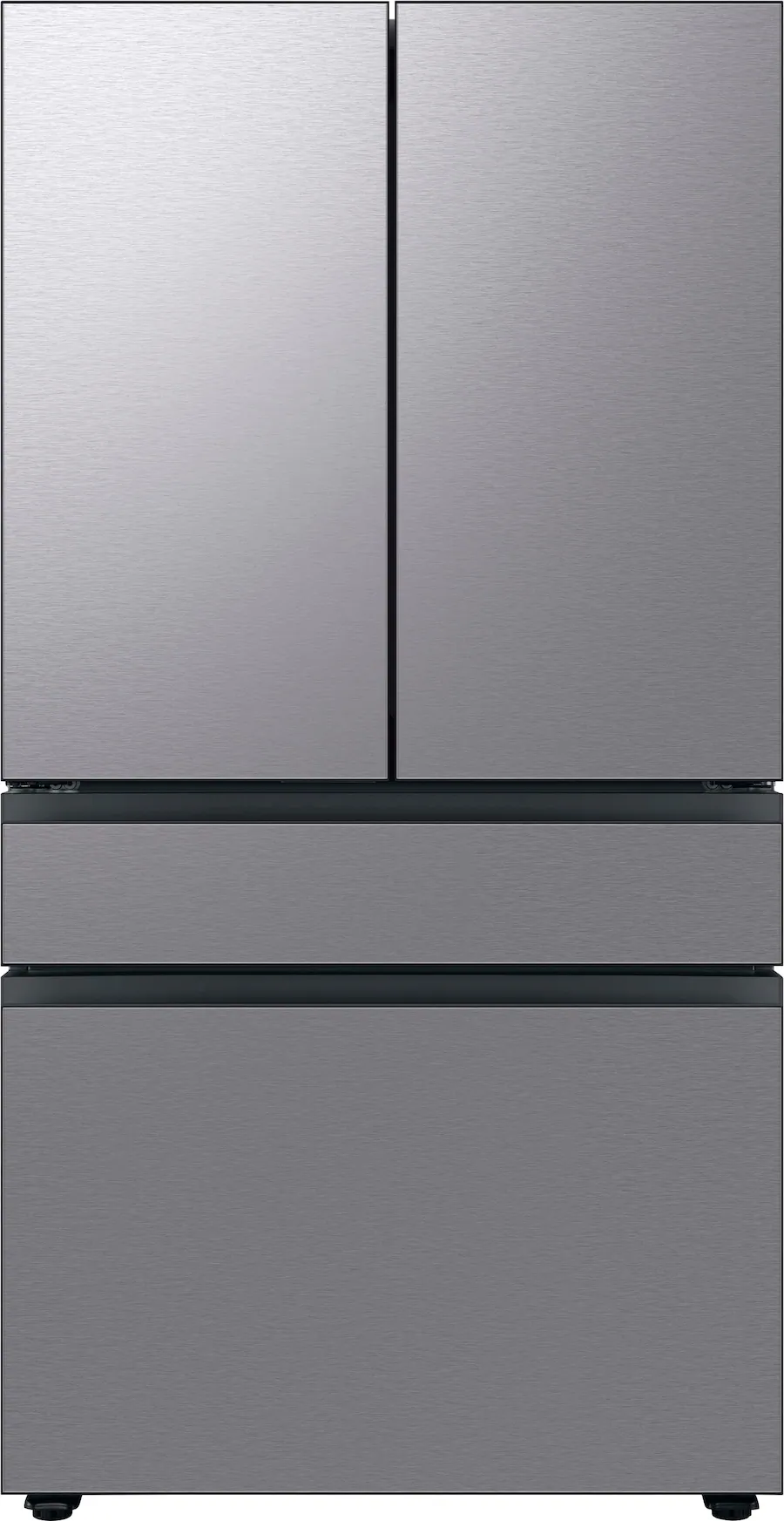 Samsung BESPOKE 29 cu. ft. 4-Door French Door Smart Refrigerator with Beverage Center - Stainless Steel