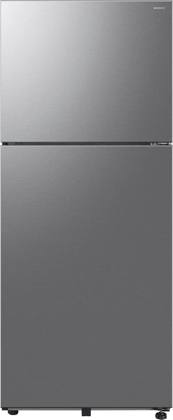 Samsung 18 Cu. Ft. Garage Ready Top Freezer Refrigerator with Ice Maker - Stainless Steel